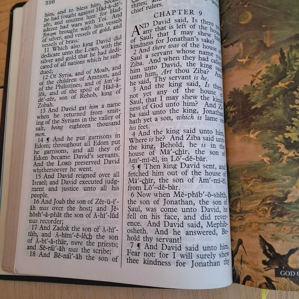 Crusade Bible Publishers KJV Brown NIB Giant Print Red Letter 1973